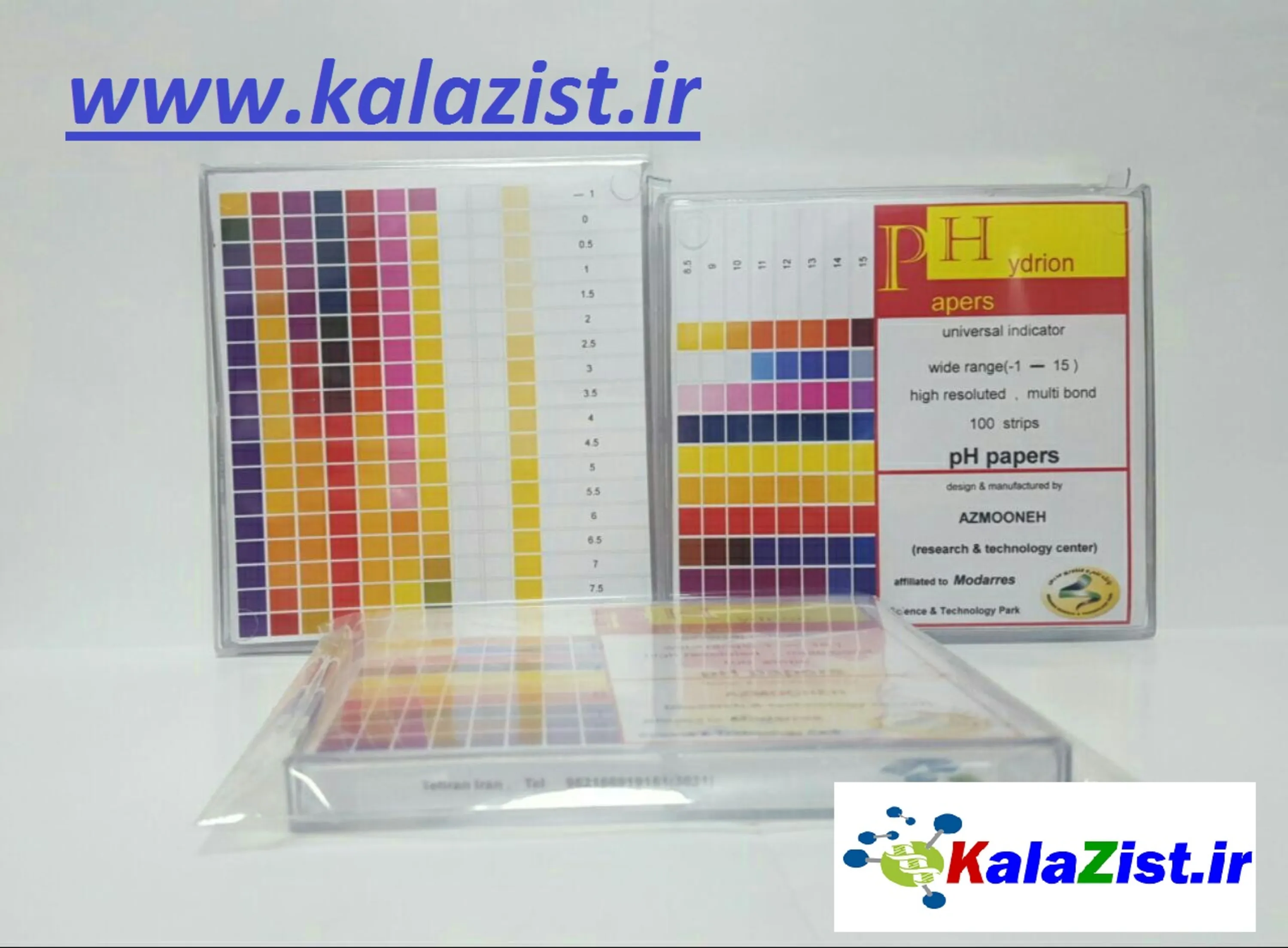 کاغذ pH متر  kalazist کالا زیست 